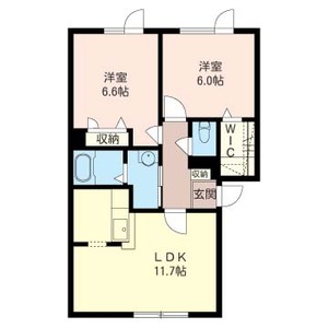ＳＧハイツ月寒 201号室