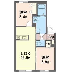 シャーメゾン新中野 201号室