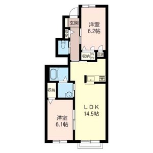 シャーメゾンリヴィエール 102号室