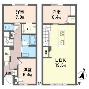 Ｓｈａｍａｉｓｏｎ　Ｗ 102号室