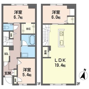 Ｓｈａｍａｉｓｏｎ　Ｗ 103号室