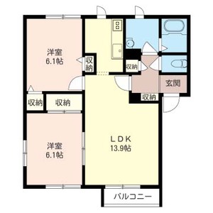ポート森林公園Ａ 203号室