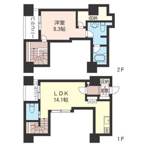 プライムメゾン大通公園　一般住戸 1307号室