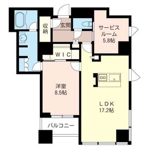 プライムメゾン大通公園　一般住戸 1401号室