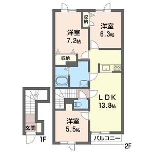 エコビレッジⅡ 202号室