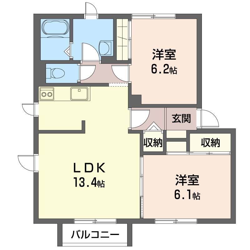 オークヒルコートＡ 102号-15