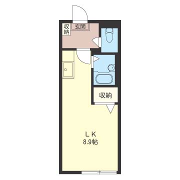シャーメゾンリブレ八軒102-2