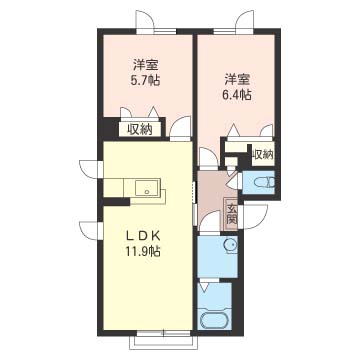 シャーメゾン四季101-2