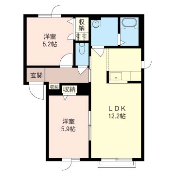 シャーメゾンエルム102-2