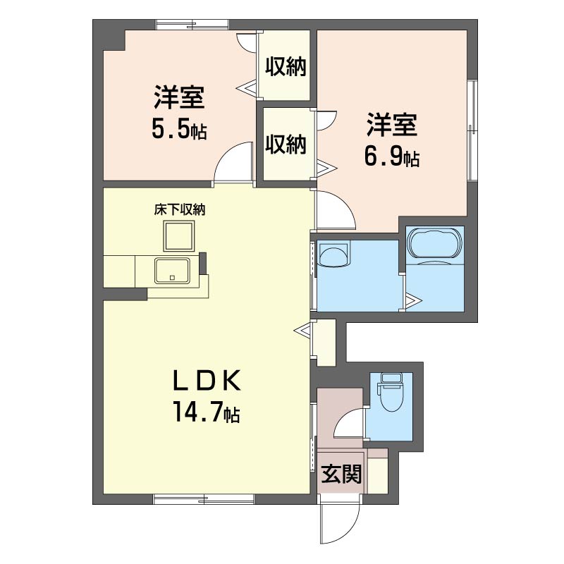 シャーメゾン末広 103号-15
