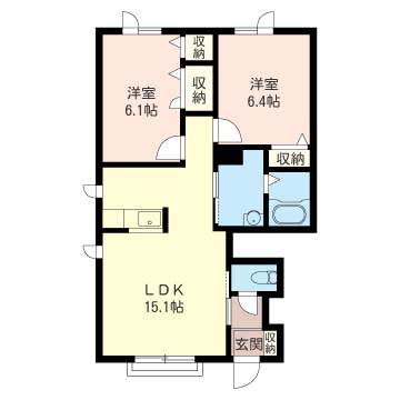 シャーメゾン　ベルクⅠ 101号-12