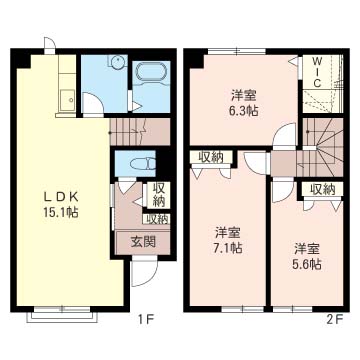 ノースビレッジ清田Ａ 101号-16