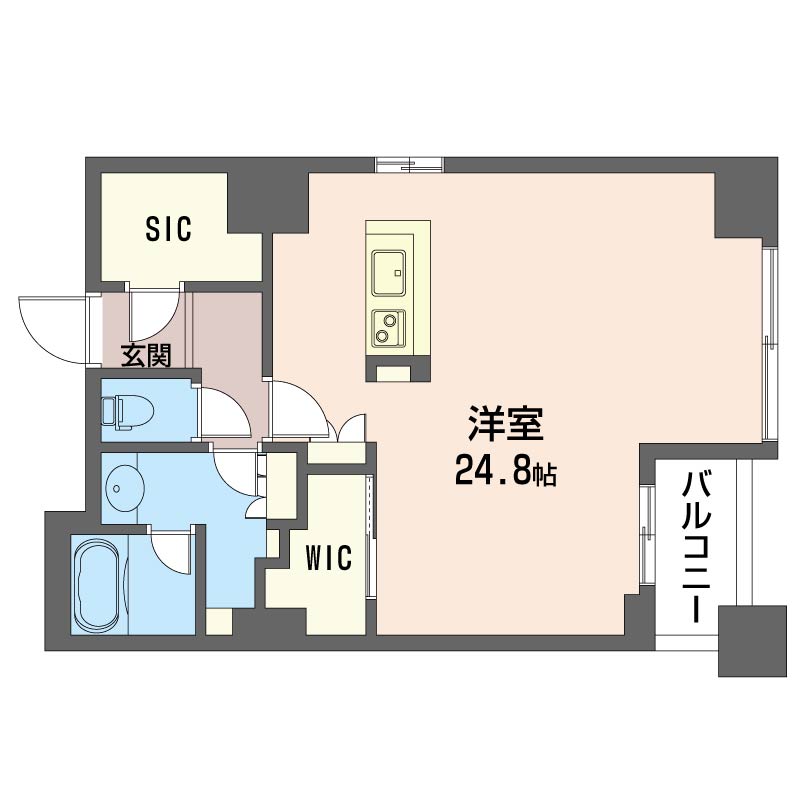 プライムメゾン大通公園 家具付住戸 301号-11