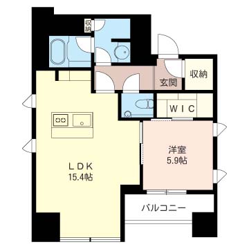 プライムメゾン大通公園 家具付住戸306-2