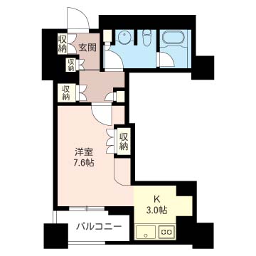 プライムメゾン大通公園 一般住戸909-2