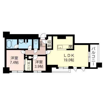 プライムメゾン大通公園　一般住戸 1206号-15