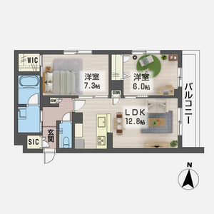 ジョワ　フィール 202号-10