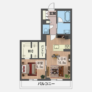 カーサ　ファミリオ 202号-2