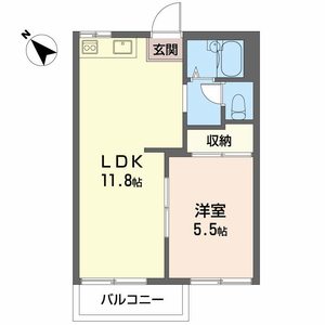 フォレストタウン A203号室