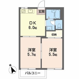 フォレストタウン B202号室