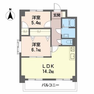 八田坪井ハイツ 0506号室