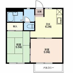タウンコートⅡ B202号室