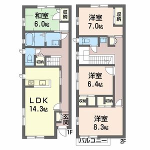 パークサイド社が丘 000W号室