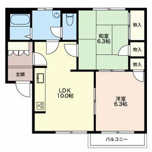 メゾンカフェオーレⅡ C201号室