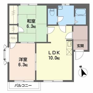 メゾンカフェオーレⅡ B107号-16