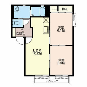 シャーメゾン住吉 A202号室