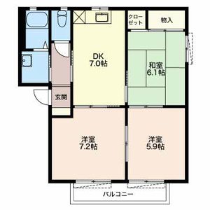 桜道コート B202号室