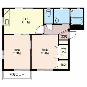 ディアスなかや A201号室