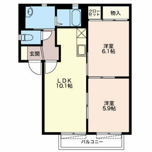 サントピア B201号室
