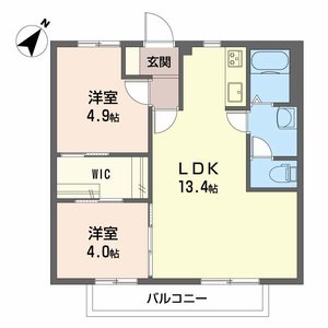 フォーレス西田Ｂ 0202号室