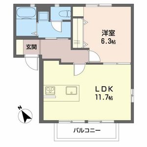 グレイス笹原 B202号室