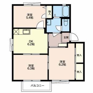 ルーラルグリーン A201号室