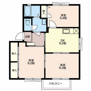 ルーラルグリーン A202号室