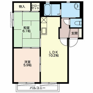 シャトーバリュージュ A201号室