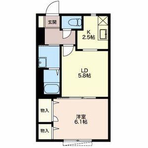 クレール徳川Ⅰ A102号室