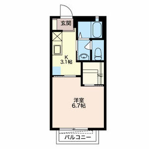 パーシモン館 0205号室