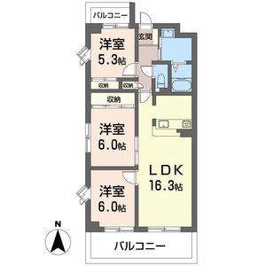 マディソンハイツ 0303号室