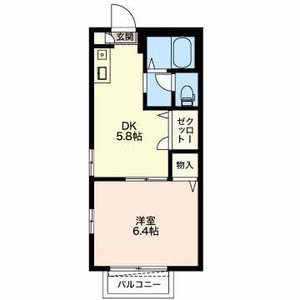 グランメールぐみ沢 B102号室