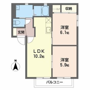 ペアハウス B202号-16