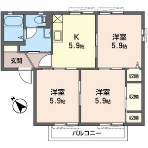 アレーゼⅠ A101号室