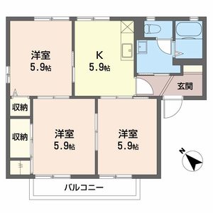 アレーゼⅠ A202号室