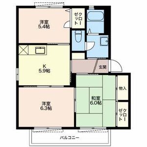 コスモハイツ F201号室