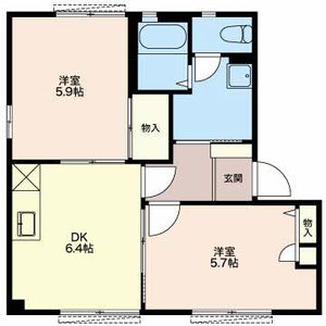 コスモハイツ A102号室