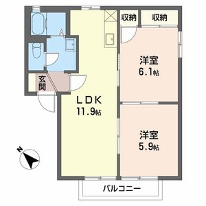 フォーレスみとの B201号室