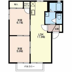 ヴィラーニ　ウェスト B101号室