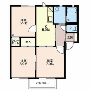 サングリーンオオタ A201号室